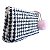 Estojo Xadrez Pompom UNISO 1 compartimento 210 x 85 x 35mm Preto - Imagem 6