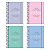 Agenda Planner 2026 Fluor Mix Soft FORONI 130x188mm 176fls - Imagem 1
