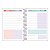 Agenda Planner 2026 Fluor Mix Soft FORONI 130x188mm 176fls - Imagem 5