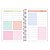Agenda Planner 2026 Fluor Mix Soft FORONI 130x188mm 176fls - Imagem 3