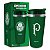 Copo Denver Emborrachado BRASFOOT Palmeiras 450ml com tampa - Imagem 1
