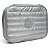 Estojo Box Puffer 100 Pen POLIBRAS Nylon Prateado - Imagem 1