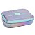 Estojo Box Puffer 100 Pen POLIBRAS Nylon Lilás Holográfico - Imagem 2
