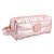 Estojo Puffer M POLIBRAS com Zíper Perolado Rosa - Imagem 1