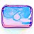 Estojo Box GG PVC Transparente Holográfico POLIBRAS 23x18x8 - Imagem 4