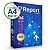 Papel Sulfite 90g REPORT A4 Offset Branco 500fls - Imagem 1