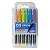 Brush Pen CIS estojo com 6 marcadores - Tons Pastéis - Imagem 1