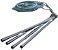 RESISTÊNCIA C/ 3 CARTUCHO Ø10 X 380 MM (800 W - 220V) PARA MORDENTE FABRIMA FLEXIBAG - Imagem 1