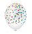 Balão N°10 Confete Clear Color 25 Unidades Pic Pic - Imagem 1