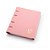 Caderno Argolado Pink Stone Geometrico Ótima - Imagem 1