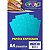 Papel Glitter A4 180g/m² Azul Neon 5 Fls Off Paper - Imagem 1