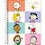 Caderno Colegial 10 Matérias Snoopy Tilibr Sortido - Imagem 2