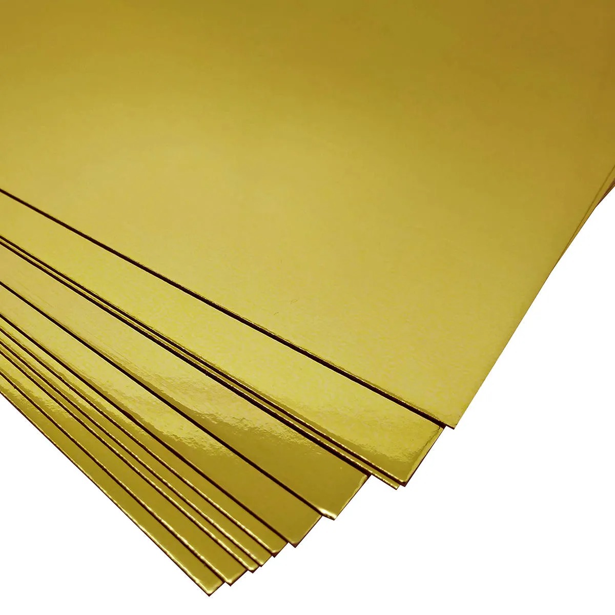 Papel Laminado A4 250g/m² Dourado 10 Folhas Master - Imagem 3