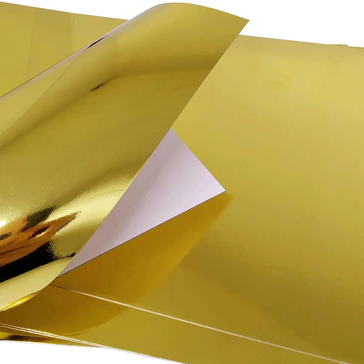 Papel Laminado A4 250g/m² Dourado 10 Folhas Master - Imagem 5