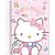 Caderno 10 Matérias Hello Kitty Jandaia Sortido - Imagem 3