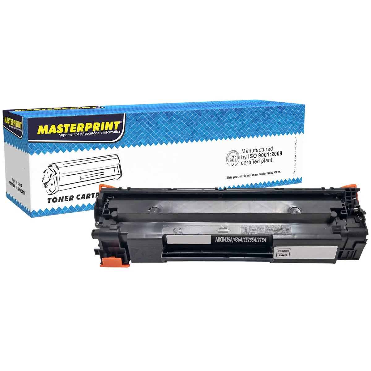 Toner Compatível Hp Cb435-a Masterprint - Imagem 1