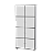 Roupeiro Guarda Volume 8 portas Polar - Imagem 1