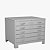 Mapoteca Horizontal 5 gavetas chapa 22   0,80x0,98x0,80 - Imagem 1