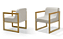 Conjunto 2 Poltronas Noah - Imagem 1