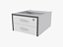 Mesa Reta Polar 1,40 x 0,60 com 2 gavetas - Imagem 2