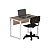 Mesa Reta Pé Industrial Auxiliar 0,90x0,60 - Imagem 4