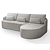 Sofá Allure com Chaise 2,58m - Imagem 1