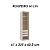 Closet em U Capuccino Premium 1.57 x 4.37 x 1.76 m - Imagem 5