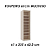Closet em U Capuccino Premium 1.57 x 4.37 x 1.76 m - Imagem 7