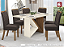 Sala de Jantar Mesa e cadeiras Yasmin 6 Lugares - Imagem 1