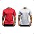 Kit Oorun 2 Camisetas Básicas (Vermelho e Cinza) - Imagem 1