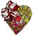 Coração de chocolates médio - Imagem 1