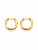 Argola Gold Slim 1.4cm - Imagem 1