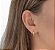 Brinco Argola Essenza 1.2cm Ouro 18k - Imagem 2