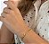 Pulseira Elo Duplo Ouro - Imagem 2