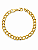 Pulseira Elo Duplo Ouro - Imagem 1