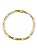 Pulseira Elos Com Fecho Gaveta Folheado Ouro18k - Imagem 1