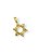 Pingente Estrela de Davi Folheado Ouro 18k - Imagem 1