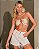 SHORTS JEANS BEGE - Imagem 1