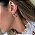 Brinco Argola Fecho Italiano Ouro 18k - Imagem 2