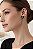 Brinco Love Chanel Resina Negra - Imagem 2