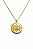 Colar 80vm Medalha Olho Grego Zircônia - Imagem 1