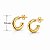 Argola Tubo Milano 1.8 cm Ouro 18k - Imagem 3