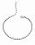Pulseira Cordão Baiano 3mm - Imagem 1