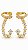 Brinco Chain Diamond Ouro - Imagem 1