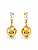 Brinco Esfera Ouro - Imagem 1