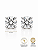 Brinco Solitário 10mm Clássico Moissanite 8ct - Imagem 1