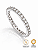 Anel Aparador Moissanite 3 mm | 2,1 ct em Prata 925 - Imagem 1