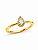 Anel Gota Mini Ouro - Imagem 1