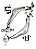 Par Bandeja Suspensão VOLVO XC60 XC90 31360651 31658894 32246810 ORIGINAL - Imagem 1