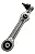 Par Braço Reto Suspensão Dianteiro Mercedes Cls450 Glc220 Glc250 Glc300 A2053305801 A2053304507 - Imagem 3